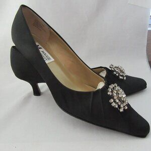 OPHELIA Maggie Sweet by Daniel Kiviat Black with Bling Pumps 8½M